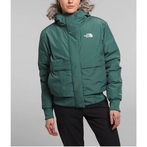 The North Face Women's Green Arctic Bomber Jacket